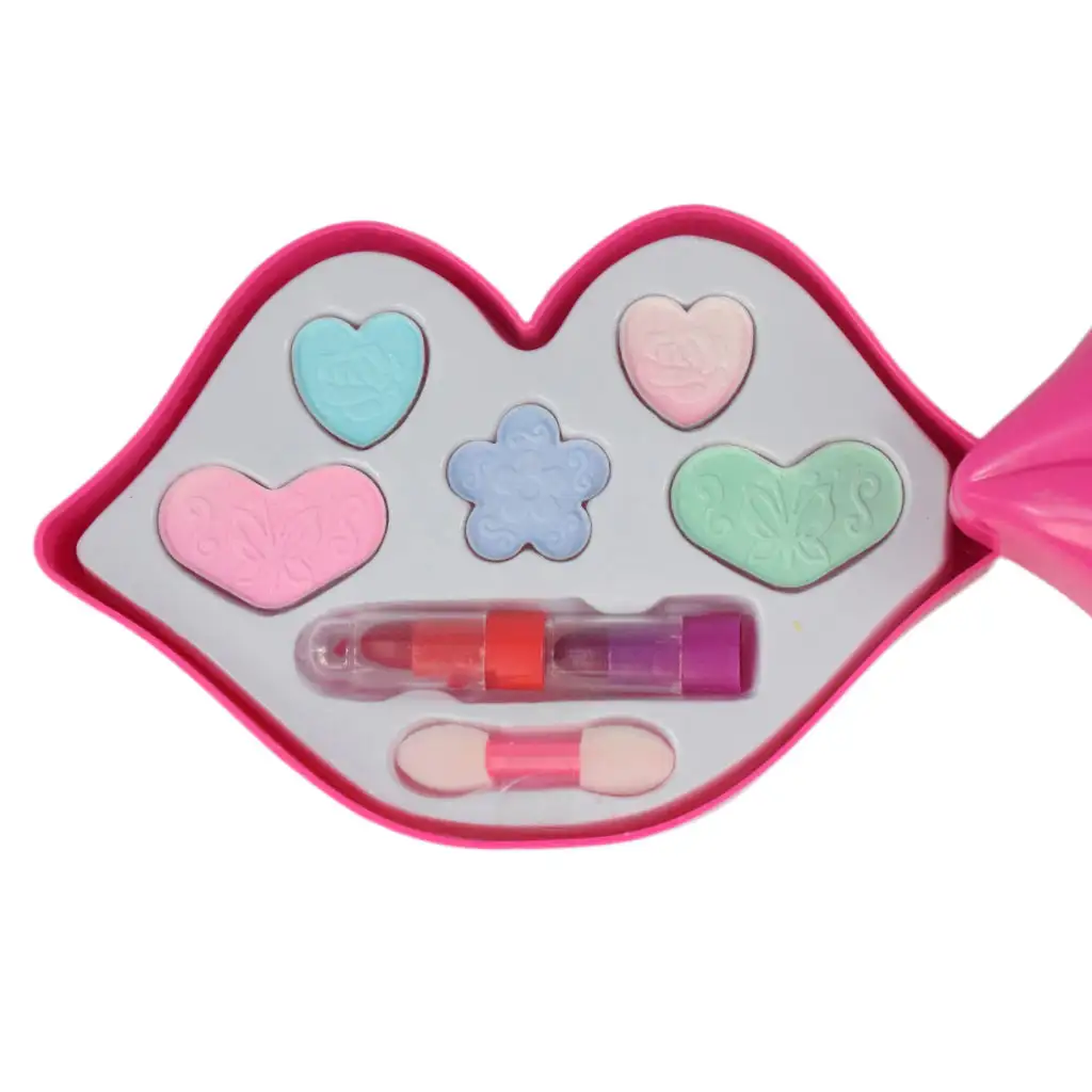 Моден грим: Червен устен двуслоен грим комплект изображение 5