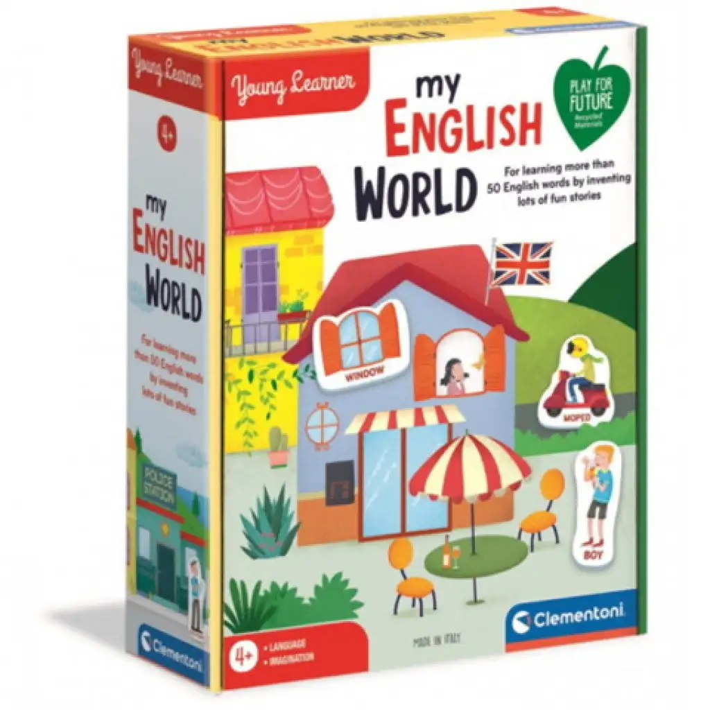 Моите първи английски думи образователна игра - Clementoni изображение 1