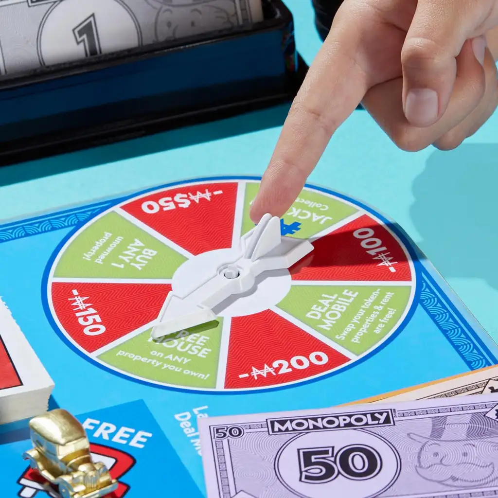 Монополи: Безплатен паркинг Джакпот допълнителна колода - Hasbro изображение 4