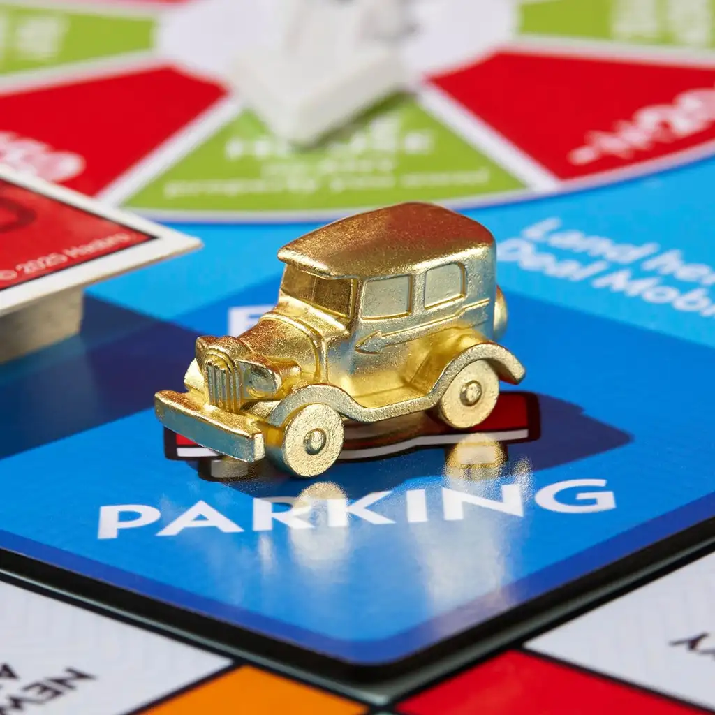 Монополи: Безплатен паркинг Джакпот допълнителна колода - Hasbro изображение 5
