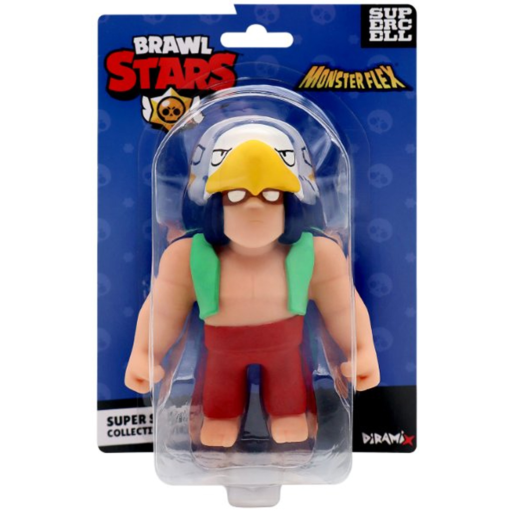Monster Flex: Brawl Stars разтегателни фигурки в различни варианти 1бр изображение 5