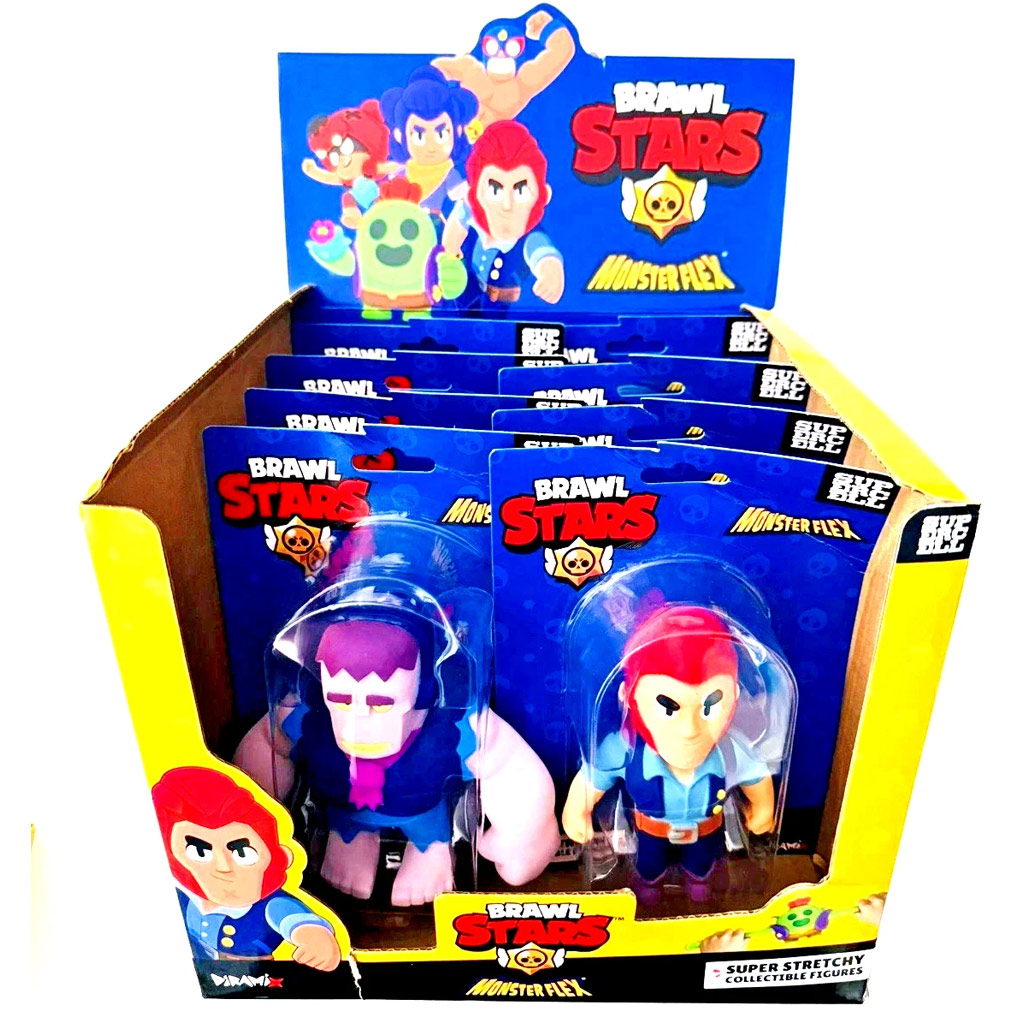 Monster Flex: Brawl Stars разтегателни фигурки в различни варианти 1бр изображение 1
