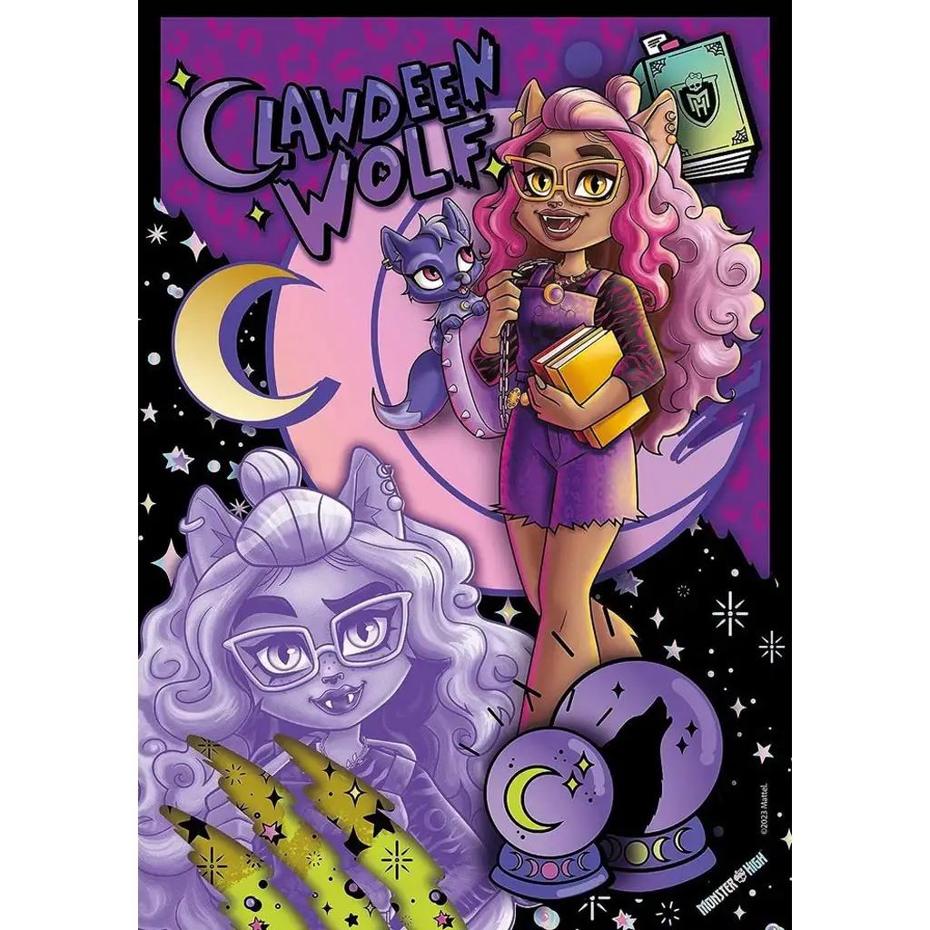 Monster High - Clawdeen Wolf 150 бр. пъзел - Clementoni изображение 2
