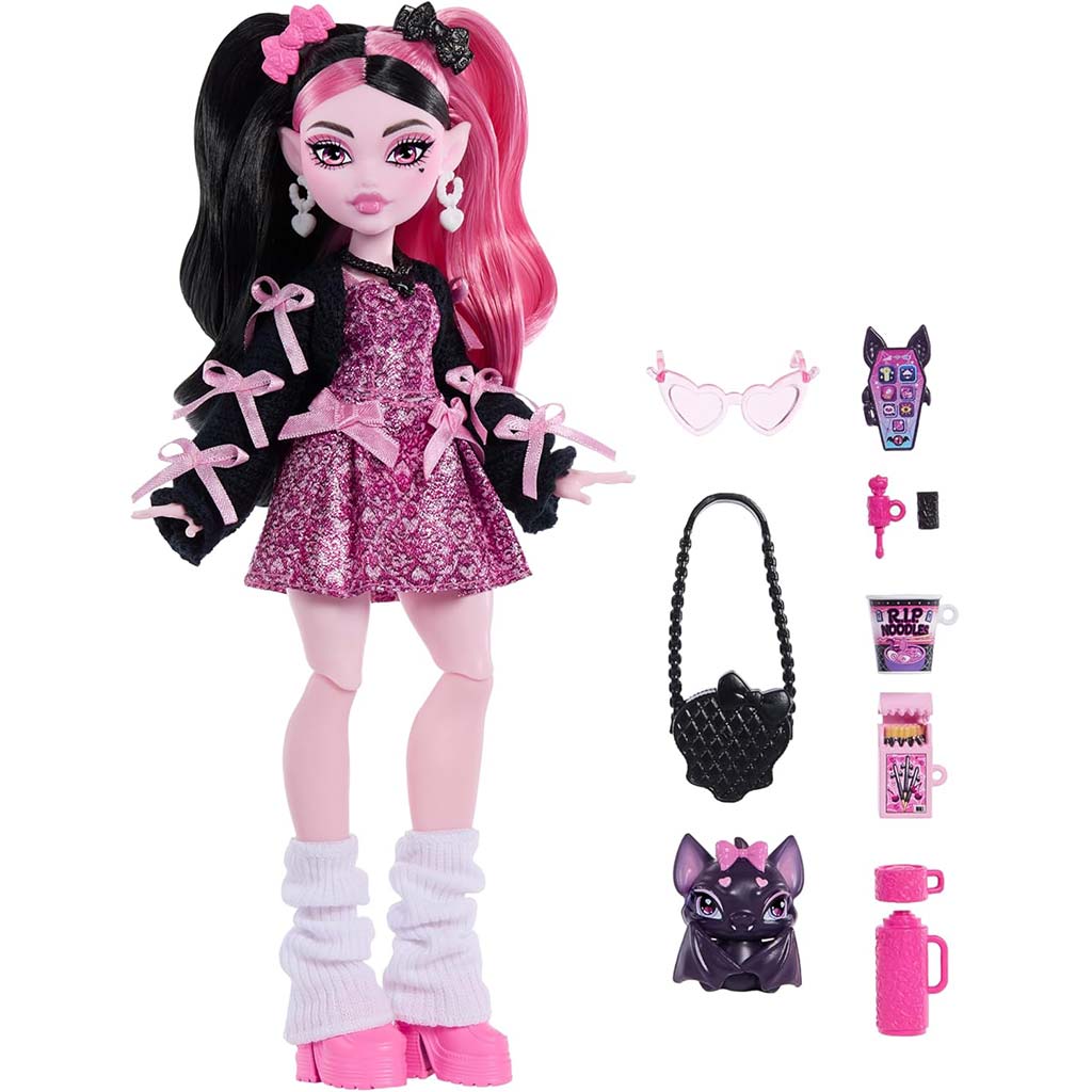 Monster High Draculaura кукла с аксесоари - Mattel изображение 2