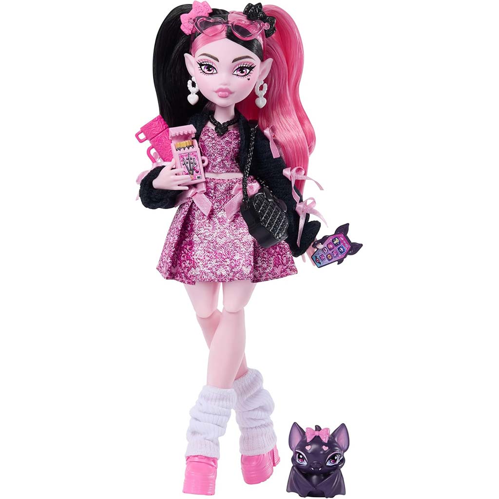 Monster High Draculaura кукла с аксесоари - Mattel изображение 3