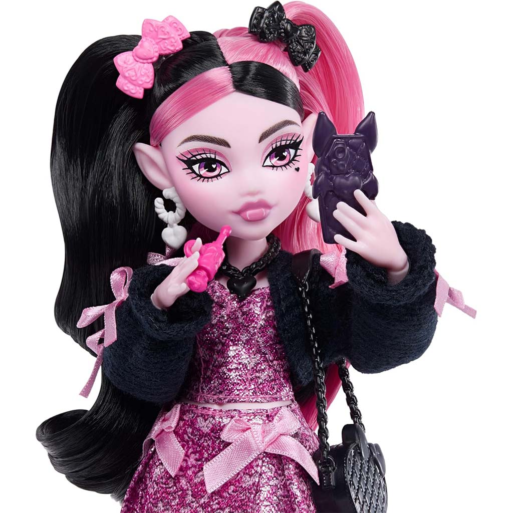 Monster High Draculaura кукла с аксесоари - Mattel изображение 4