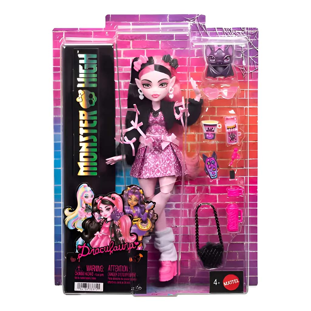 Monster High Draculaura кукла с аксесоари - Mattel изображение 1