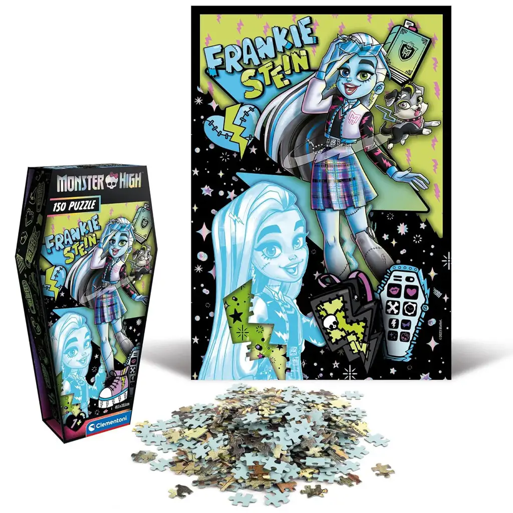 Monster High - Frankie Stein 150 части пъзел - Clementoni изображение 1
