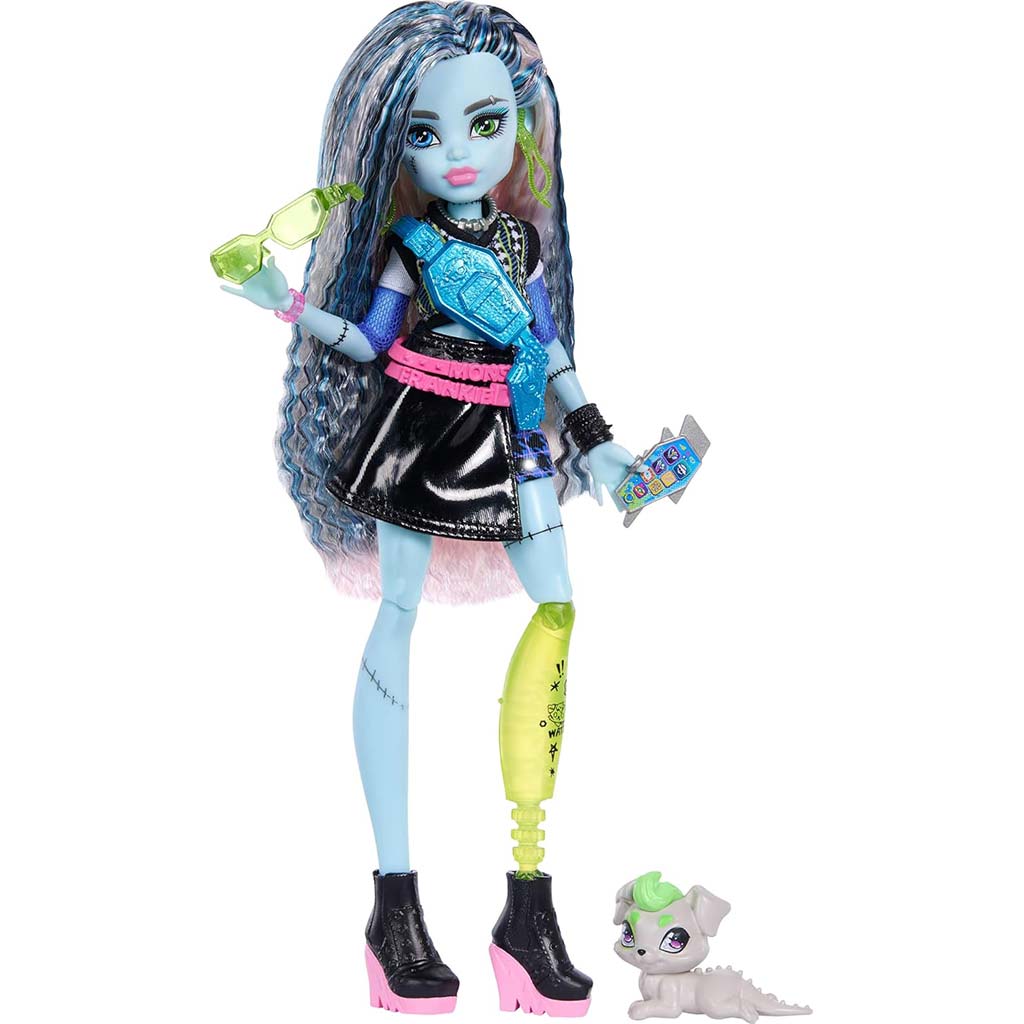 Monster High Frankie Stein кукла с аксесоари - Mattel изображение 2