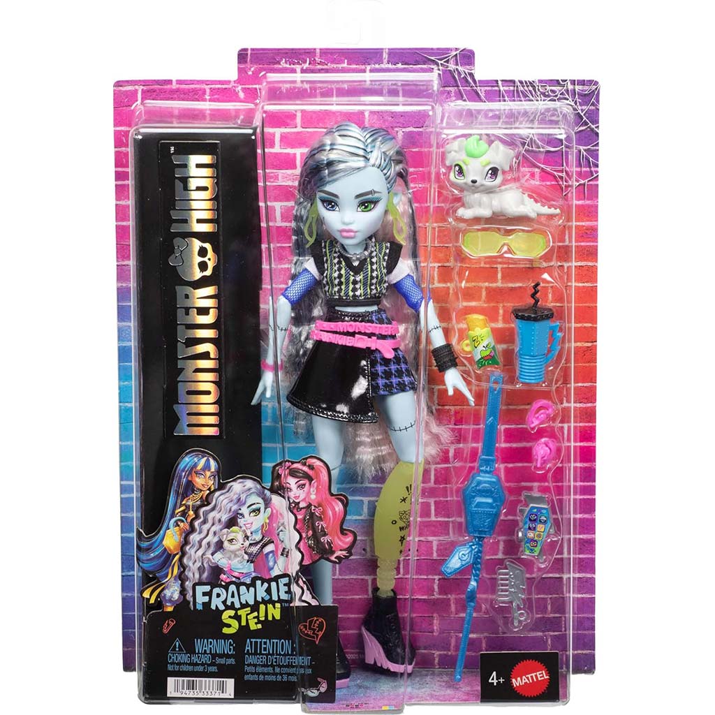 Monster High Frankie Stein кукла с аксесоари - Mattel изображение 1