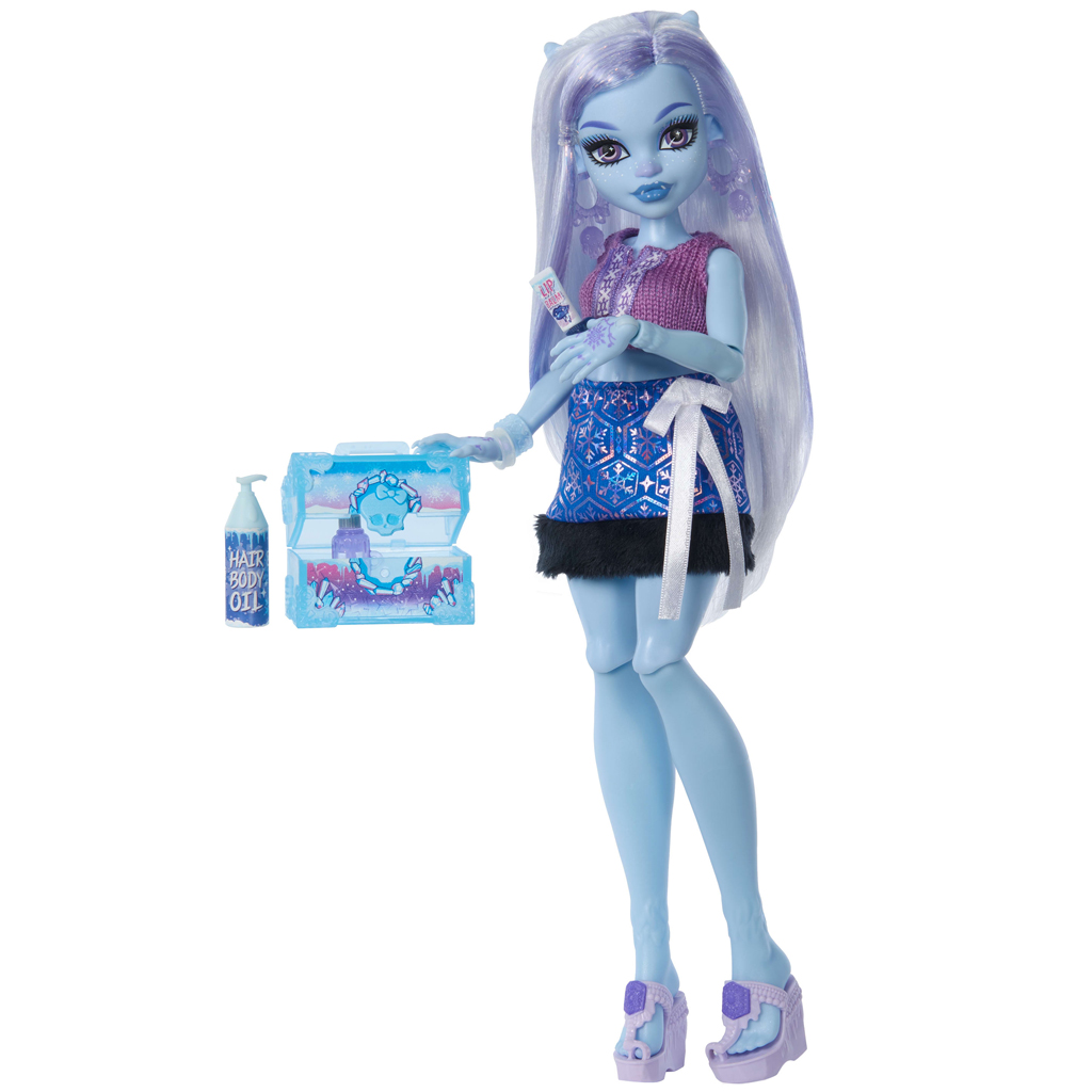 Monster High Грим за чудовища Abbey Bominable кукла с аксесоари - Mattel изображение 2