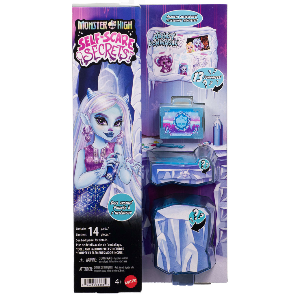Monster High Грим за чудовища Abbey Bominable кукла с аксесоари - Mattel изображение 1