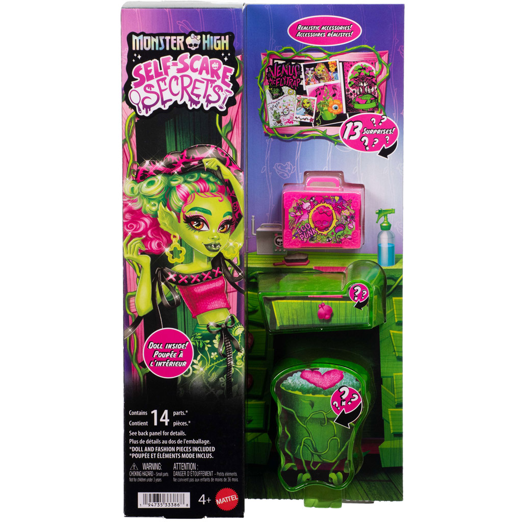 Monster High Грим за чудовища Venus McFlytrap кукла с аксесоари - Mattel изображение 1