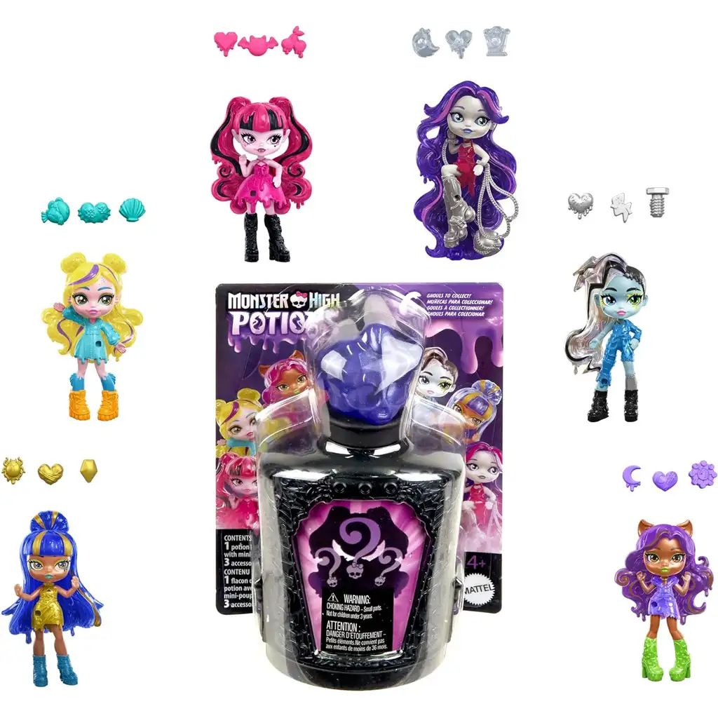 Monster High: Изненада с кукла и аксесоар - Mattel изображение 1