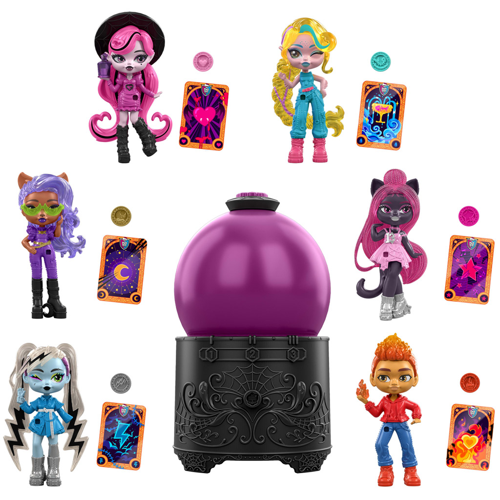 Monster High: Изненада с кукла в кристален глобус 1бр – Mattel изображение 2