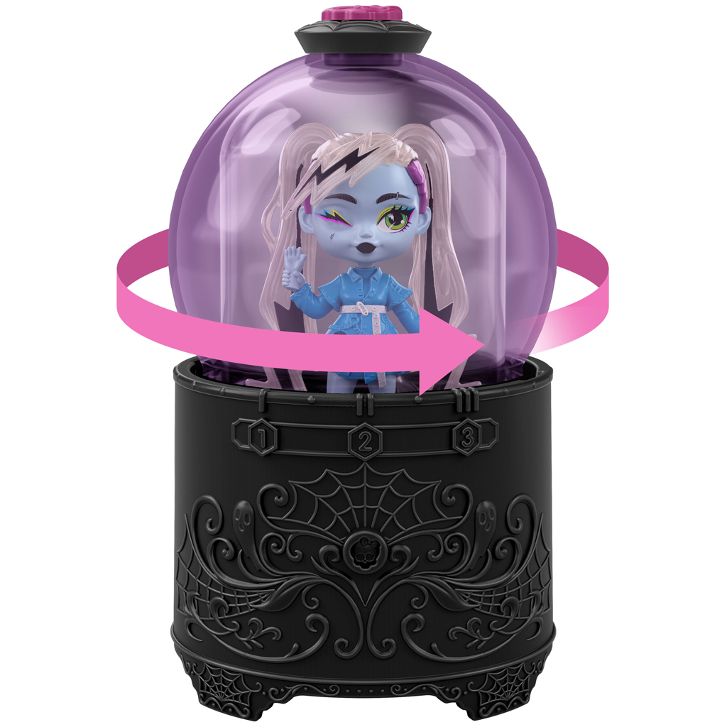 Monster High: Изненада с кукла в кристален глобус 1бр – Mattel изображение 3