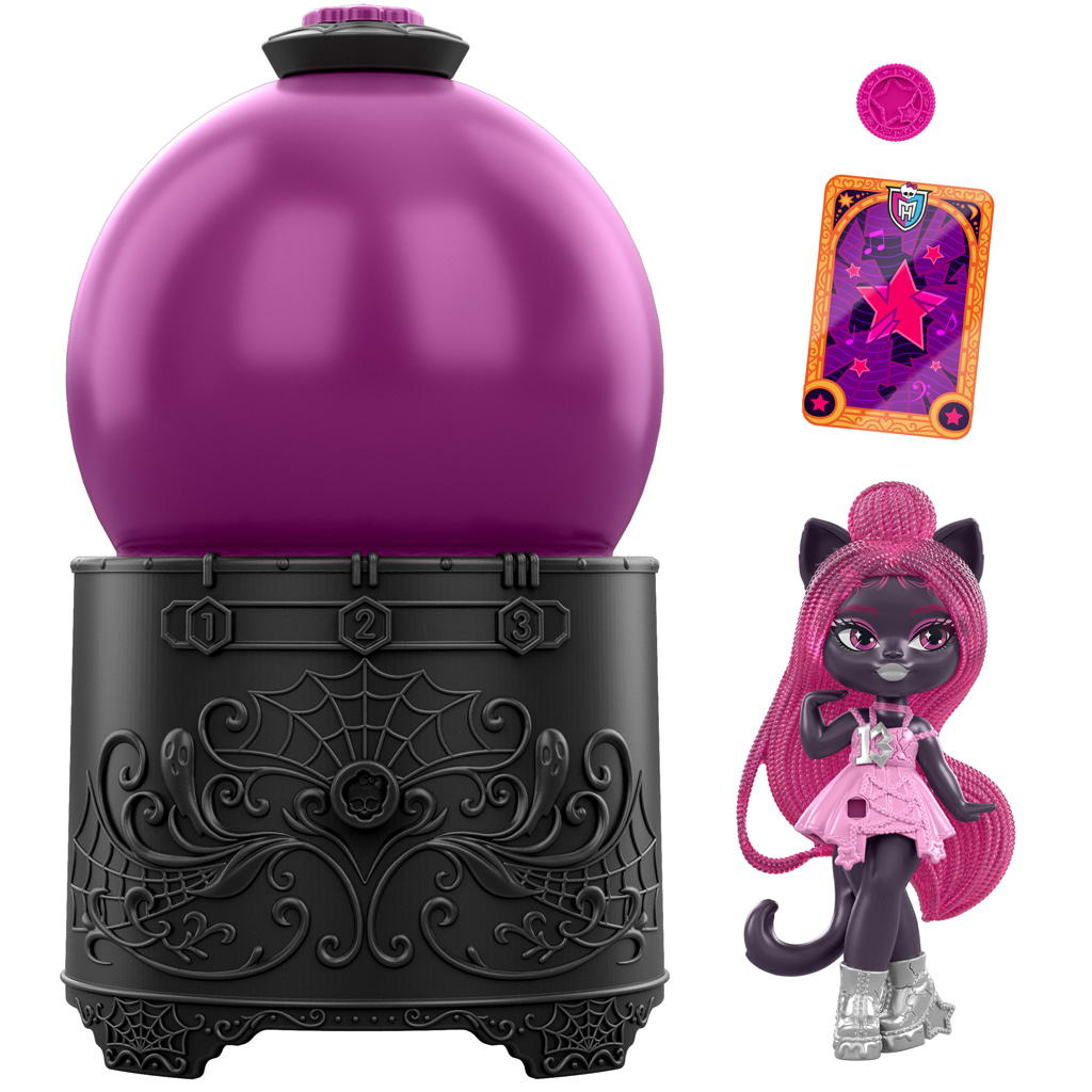Monster High: Изненада с кукла в кристален глобус 1бр – Mattel изображение 4