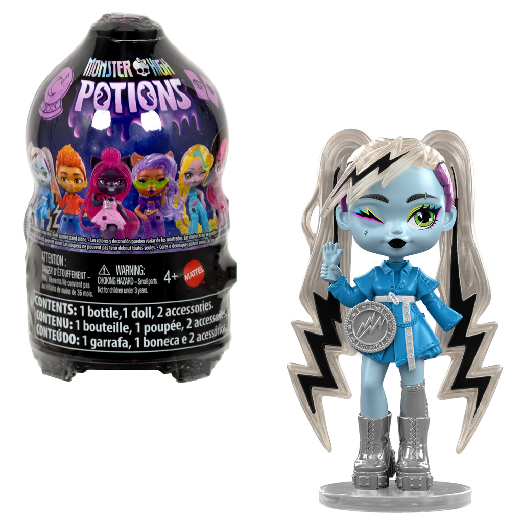 Monster High: Изненада с кукла в кристален глобус 1бр – Mattel изображение 1