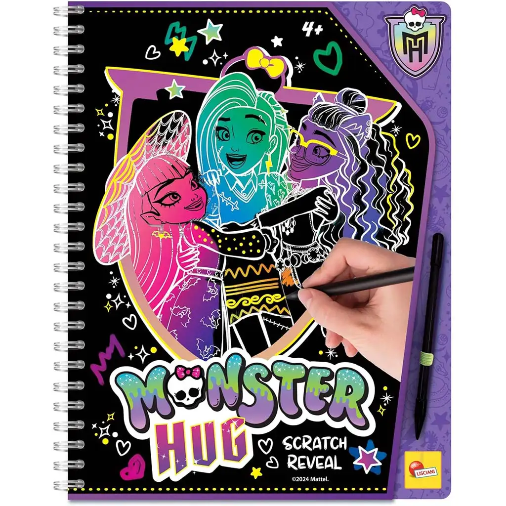 Monster High: Комплект за създаване на картини с Monster Hug - Lisciani изображение 1