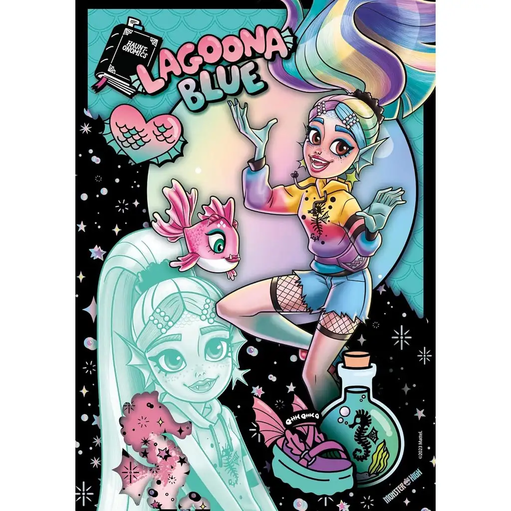 Monster High Lagoona Blue 150 бр. пъзел - Clementoni изображение 3