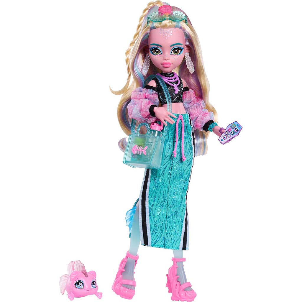 Monster High Lagoona Blue кукла с аксесоари - Mattel изображение 3