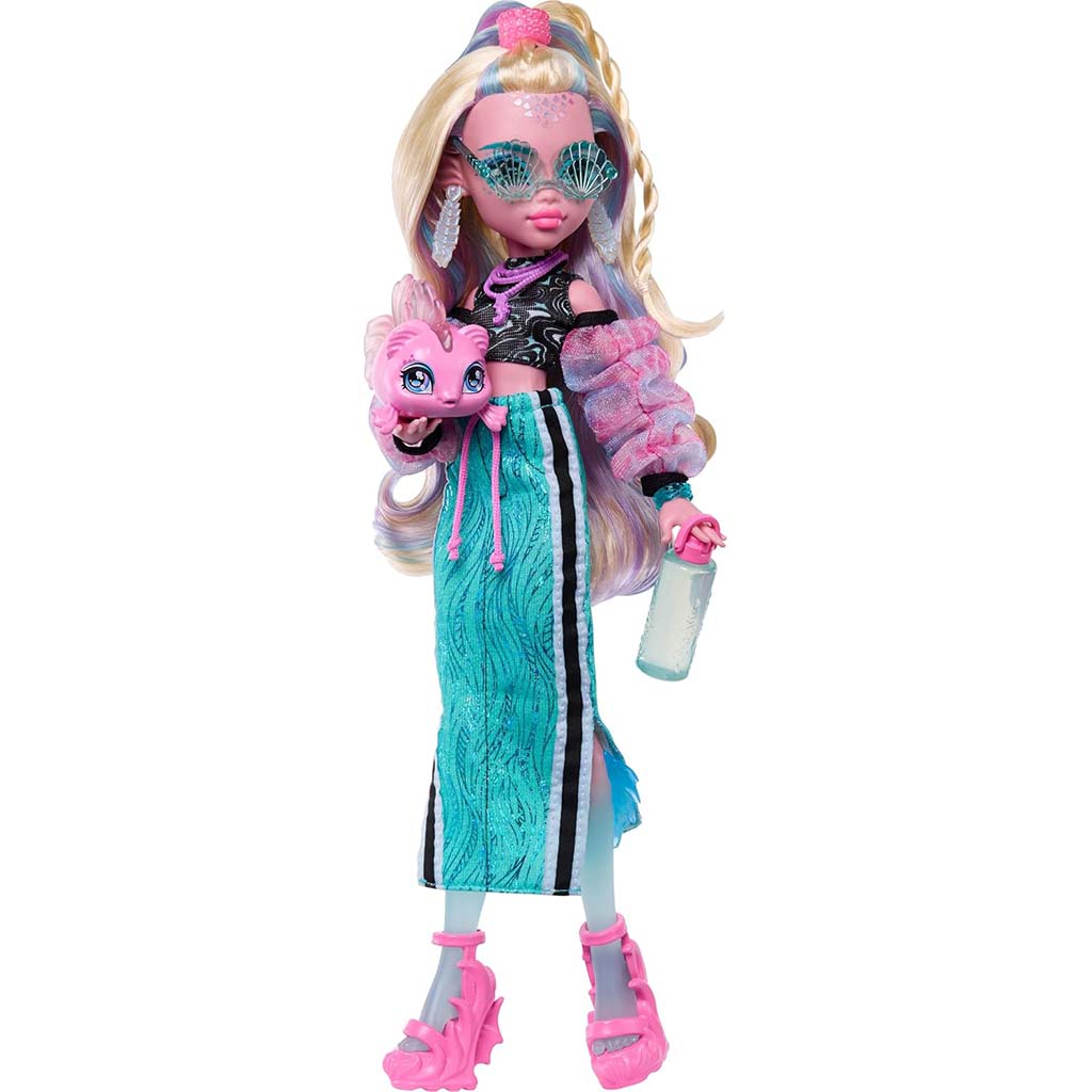 Monster High Lagoona Blue кукла с аксесоари - Mattel изображение 4