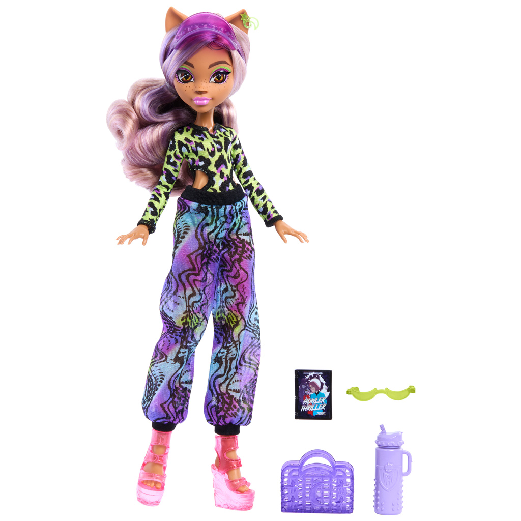 Monster High: Scare-adise Island – Clawdeen Wolf кукла с аксесоари - Mattel изображение 2