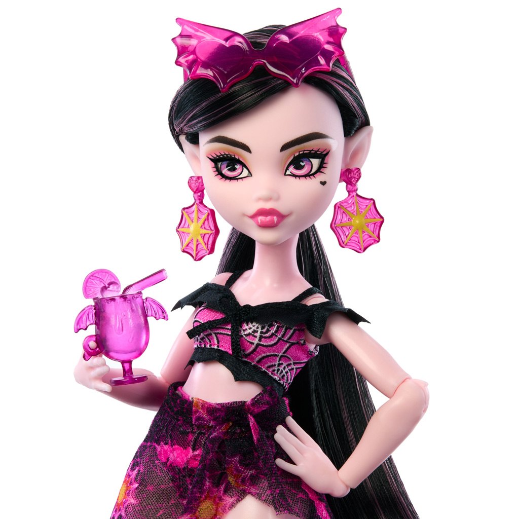 Monster High: Scare-adise Island – Draculaura кукла с аксесоари - Mattel изображение 2