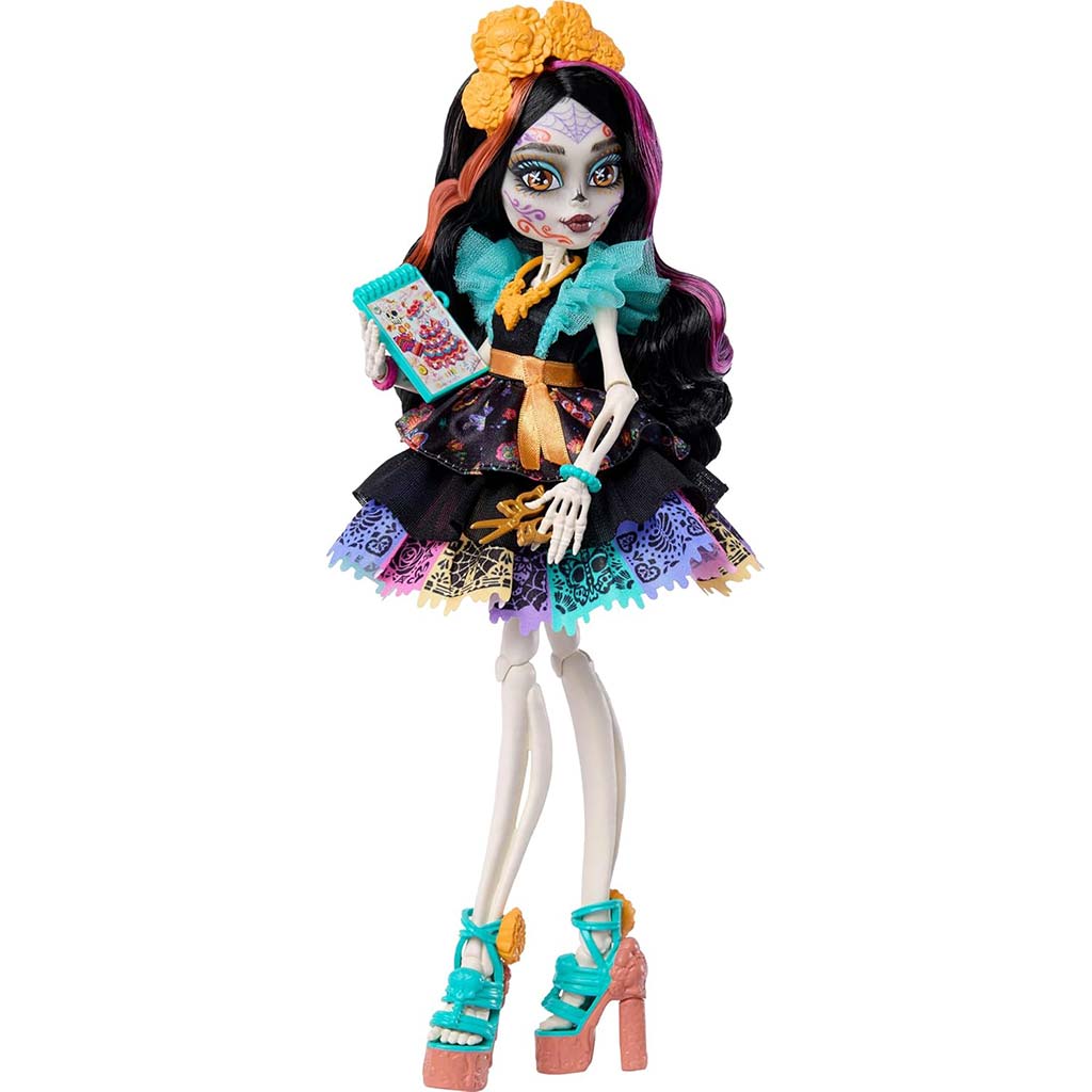 Monster High Skelita Calaveras кукла с аксесоари - Mattel изображение 3