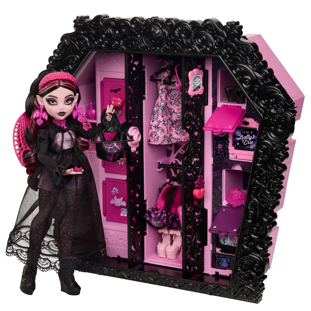 Monster High Стилна Стая с Дракулаура и Кукла - Mattel изображение 2