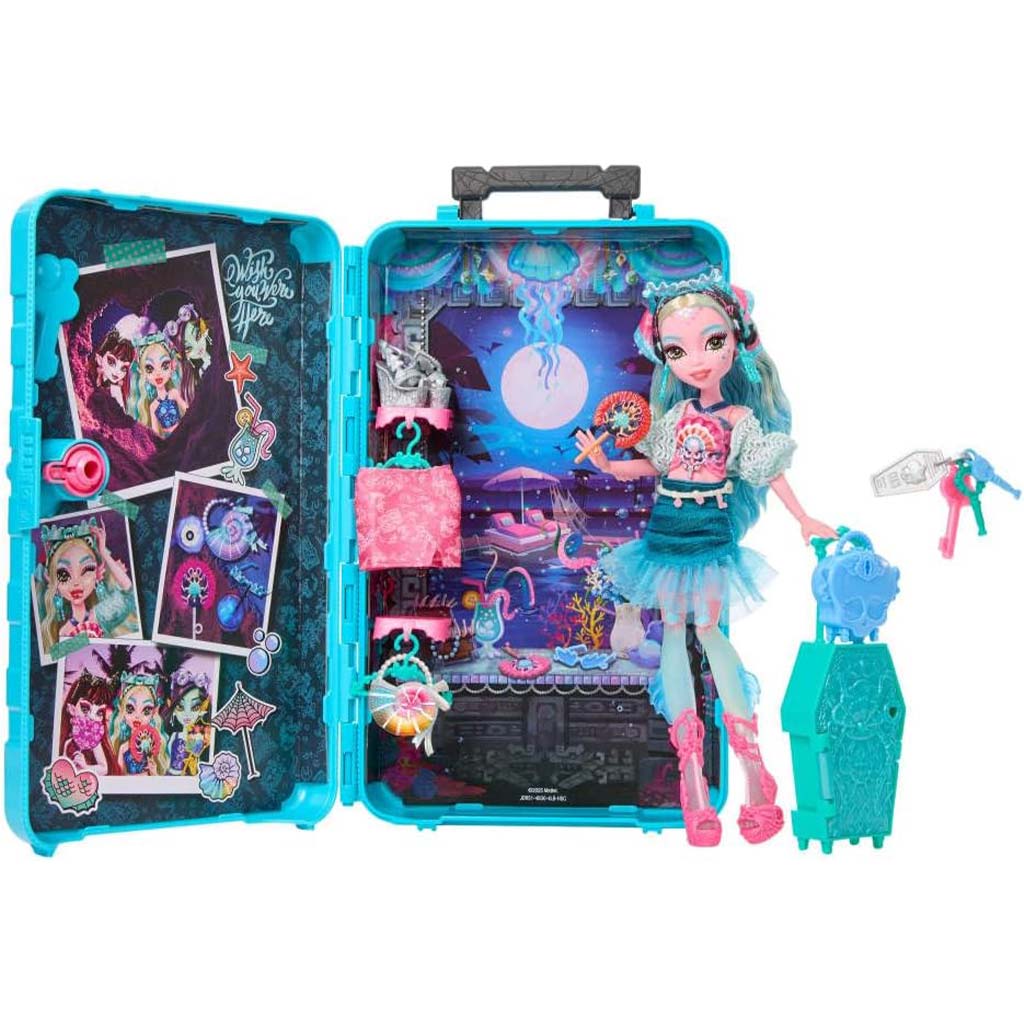 Monster High Ужасни Приятели тайни: Ужасно пътуване Lagoona Blue кукла - Mattel изображение 3