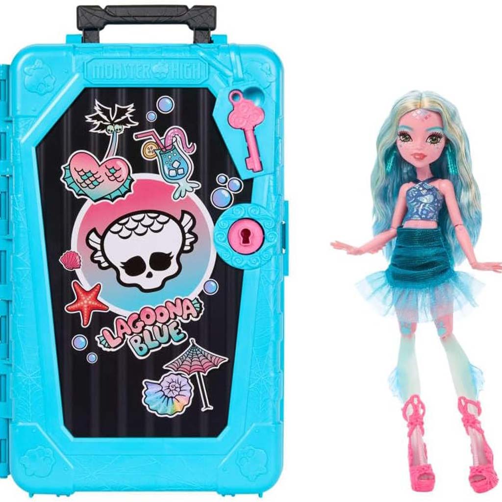 Monster High Ужасни Приятели тайни: Ужасно пътуване Lagoona Blue кукла - Mattel изображение 1