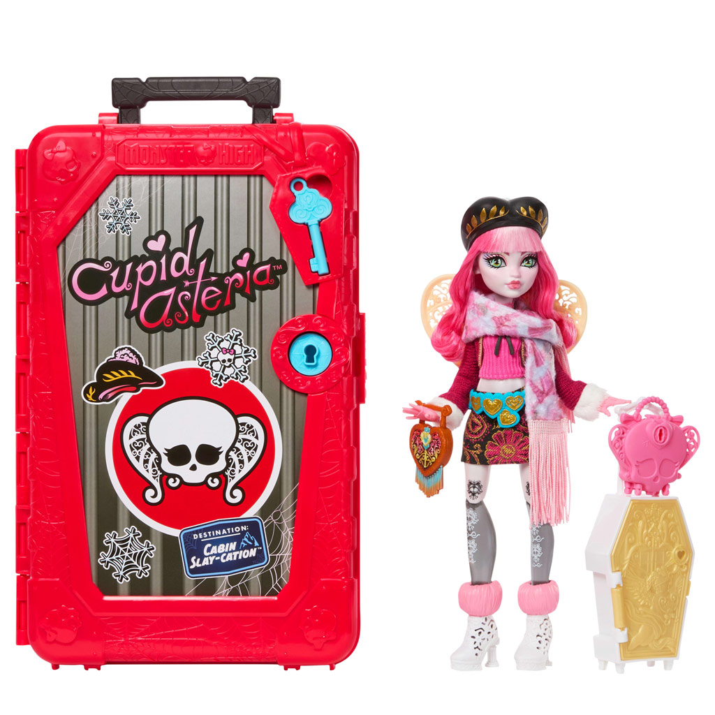 Monster High Ужасно Добри Приятели Тайни - Ужасно Място - Купид Астерия - Mattel изображение 2