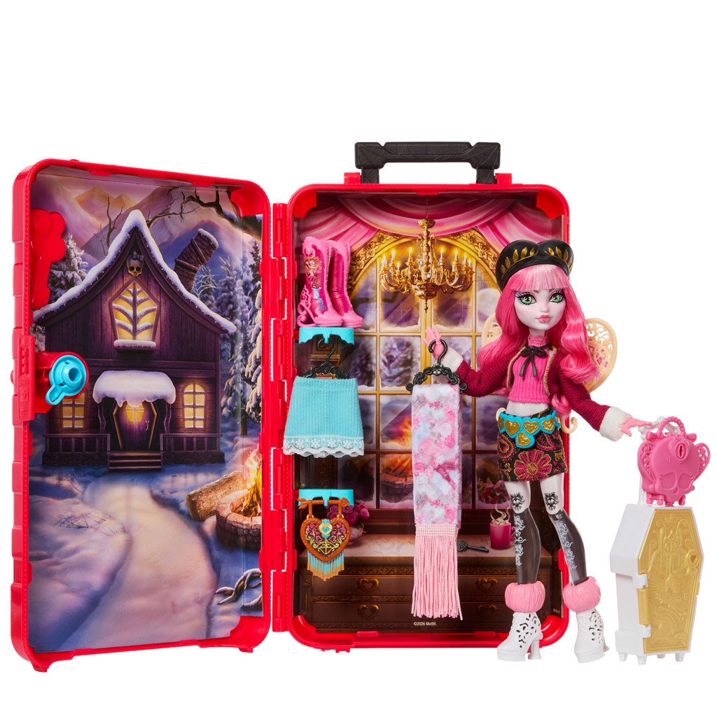 Monster High Ужасно Добри Приятели Тайни - Ужасно Място - Купид Астерия - Mattel изображение 3
