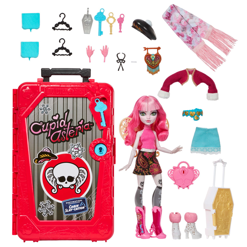 Monster High Ужасно Добри Приятели Тайни - Ужасно Място - Купид Астерия - Mattel изображение 6