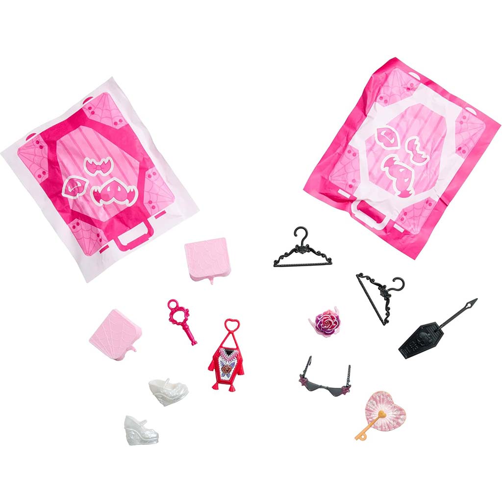Monster High Ужасно Добри Приятели тайни: Ужасно пътуване на Draculaura кукла - Mattel изображение 3