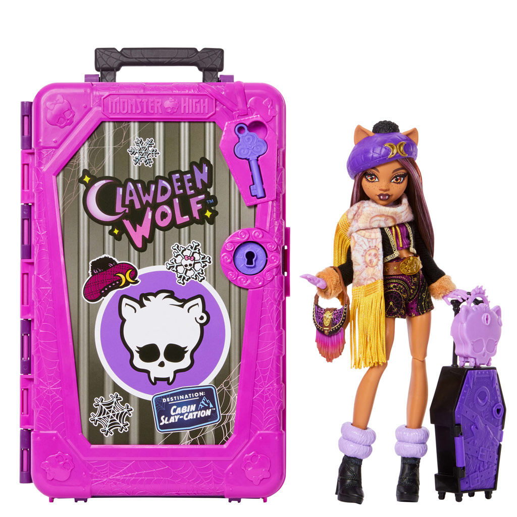 Monster High Ужасно Добри Приятели Тайни - Ужасно Убежище - Clawdeen Wolf - Mattel изображение 2