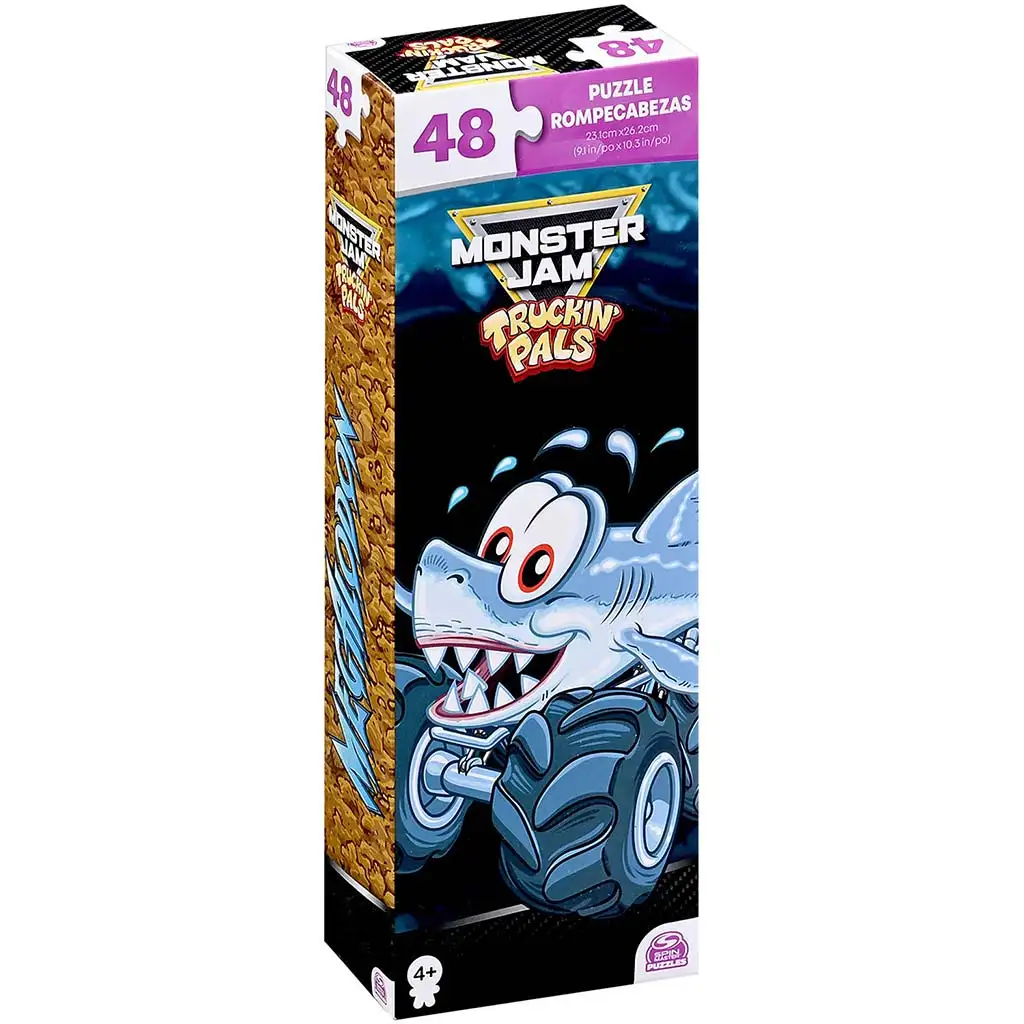 Monster Jam Trucklin Pals 48 части пъзел - Spin Master изображение 1