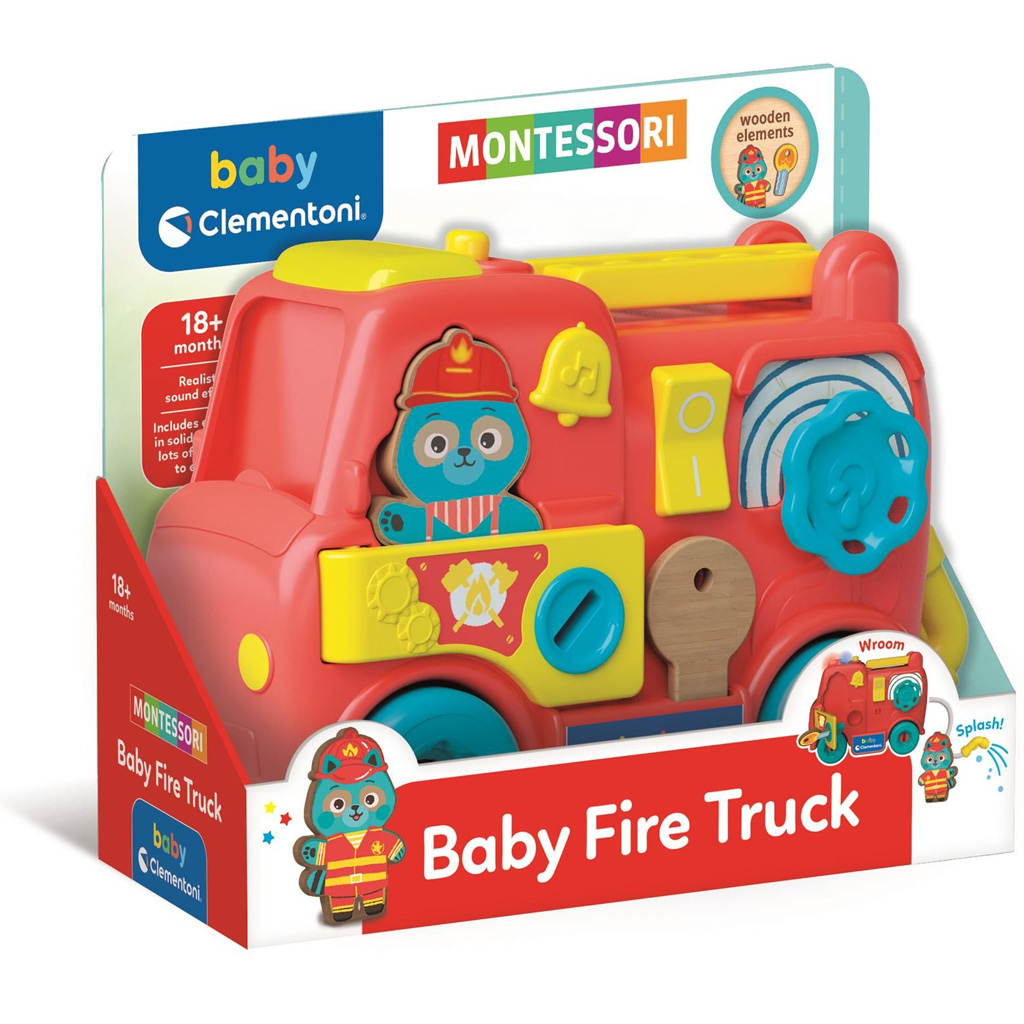Монтефори Пожарна кола - Clementoni baby изображение 1
