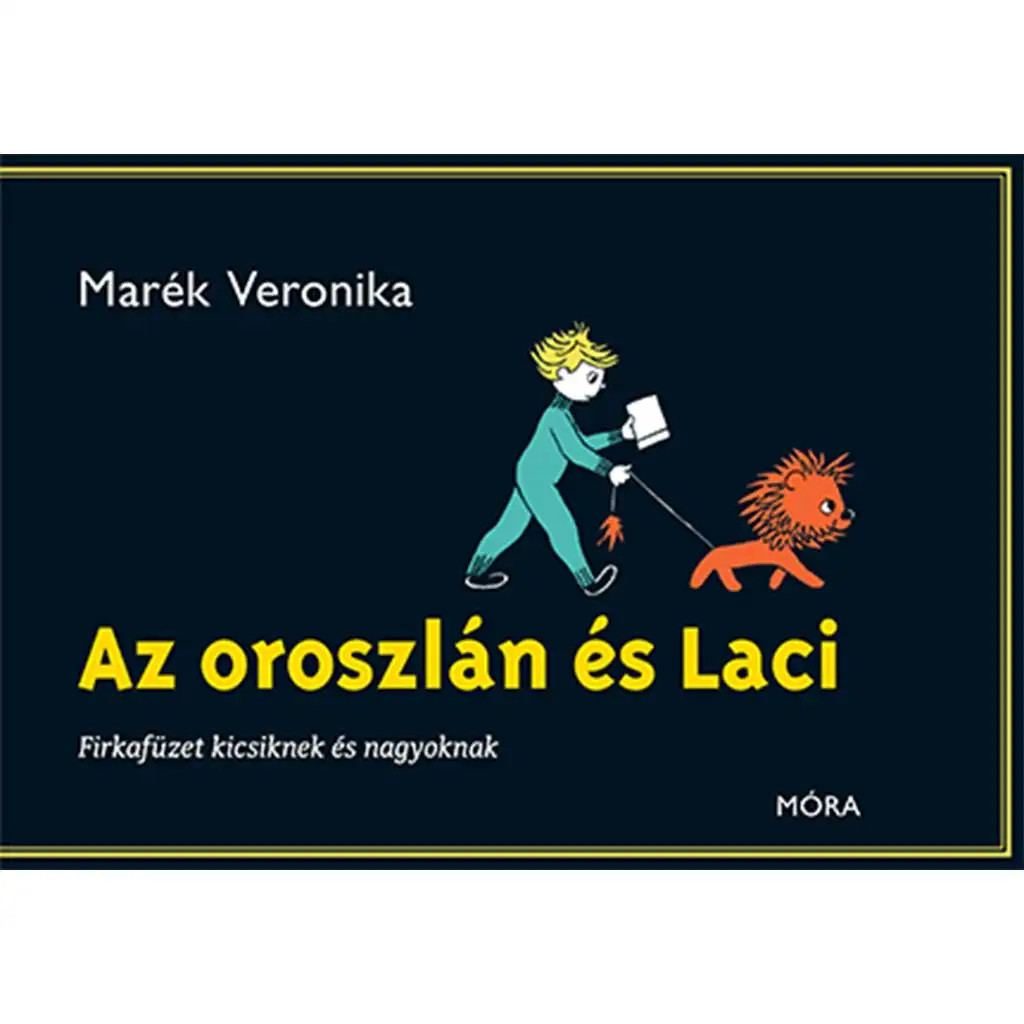 Мóra: Лъвът и Лаци тетрадка за рисуване изображение 1