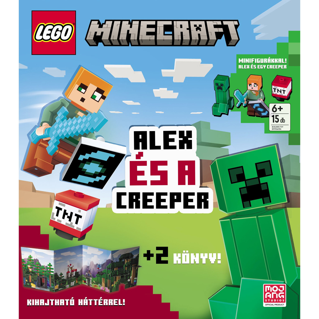 Мóra: LEGO® Minecraft Алекс и книгата с активности на Creeper изображение 1