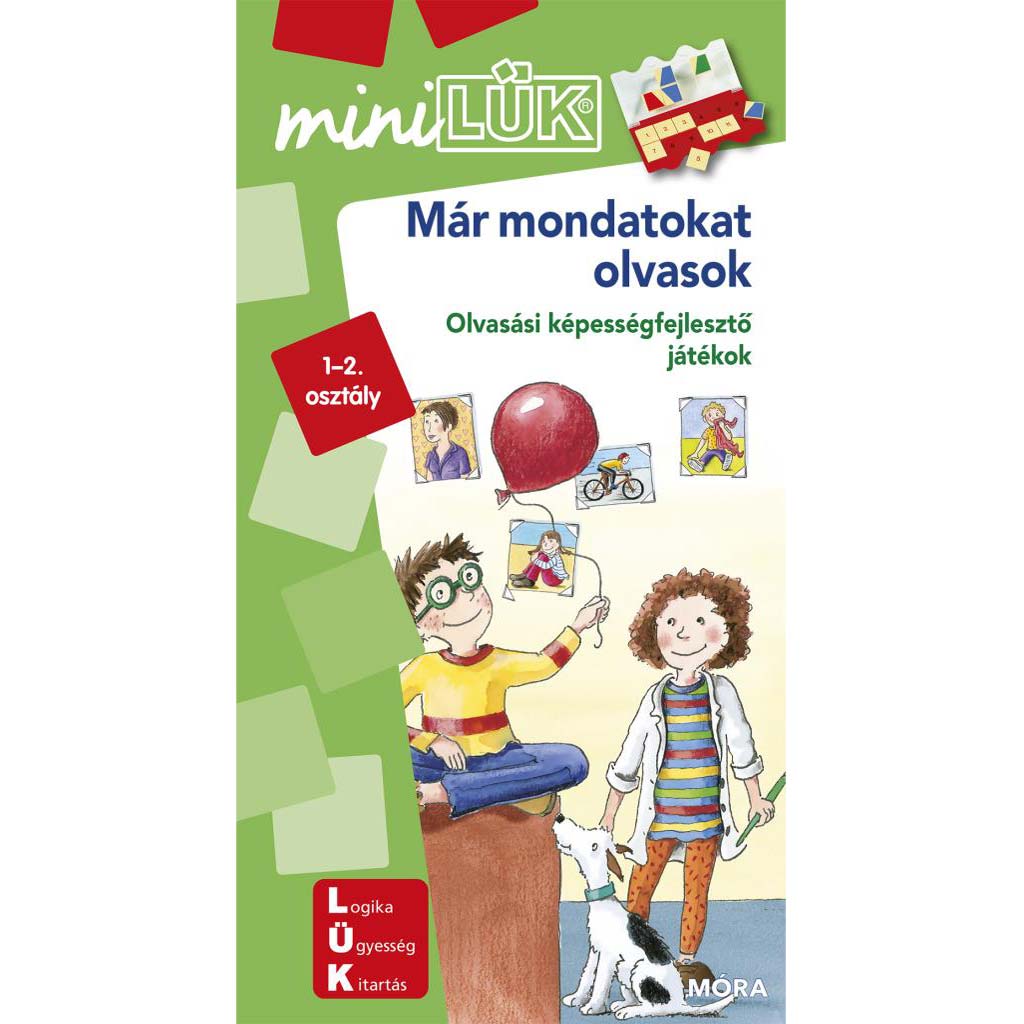 Мора: miniLÜK Вече чета изречения - Игри за развитие на умения за четене 1–2. клас изображение 1