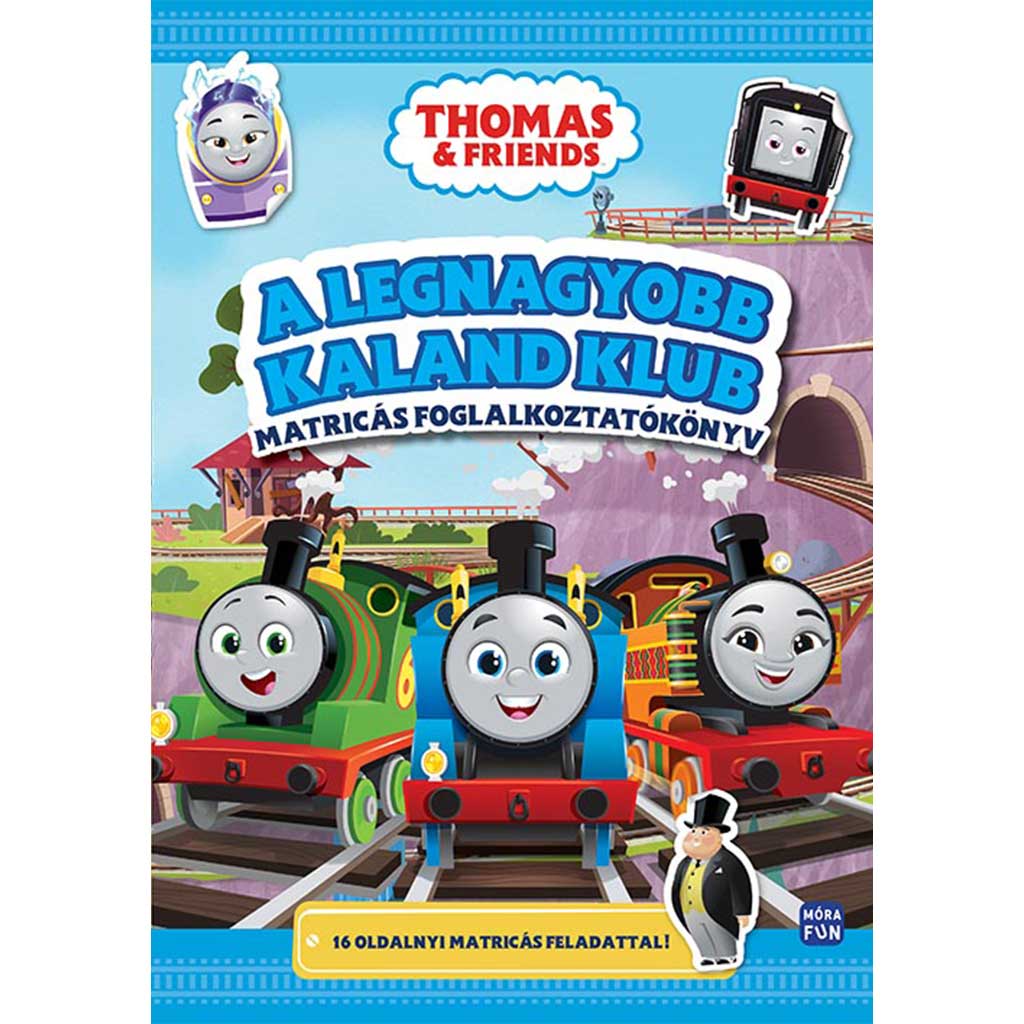 Мóra: Thomas & Friends - Най-голямото приключение клуб стикерна книжка изображение 1
