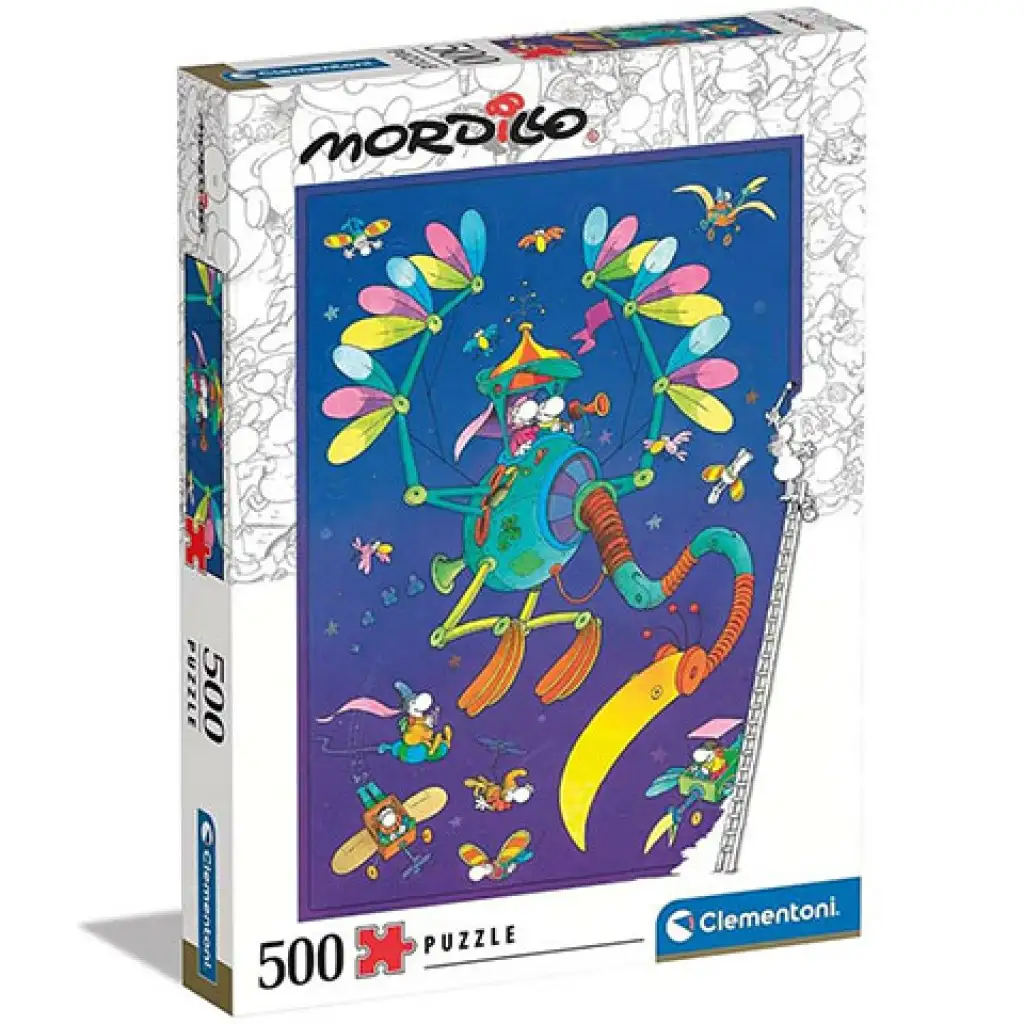 Mordillo Пътуване пъзел 500бр. - Clementoni изображение 1