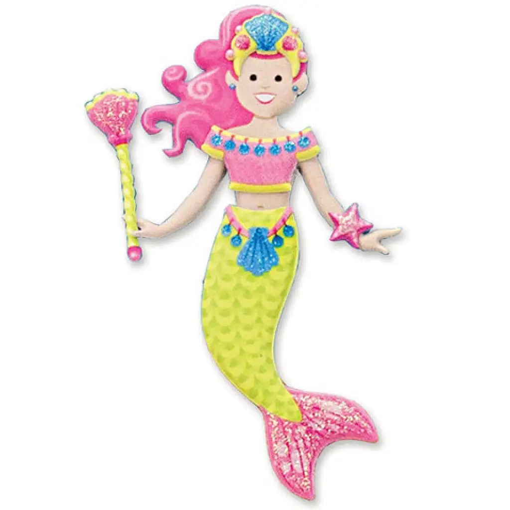 Русалка пухкава стикерна комплектация - Melissa & Doug изображение 3