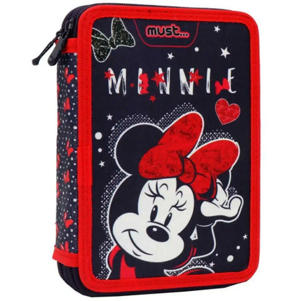 Must... Minnie мишка пълнен двуетажен несесер изображение 1