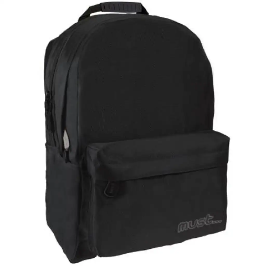 Must: Moon Jeans черен училищен ранец, раница 32x19x42cm изображение 1