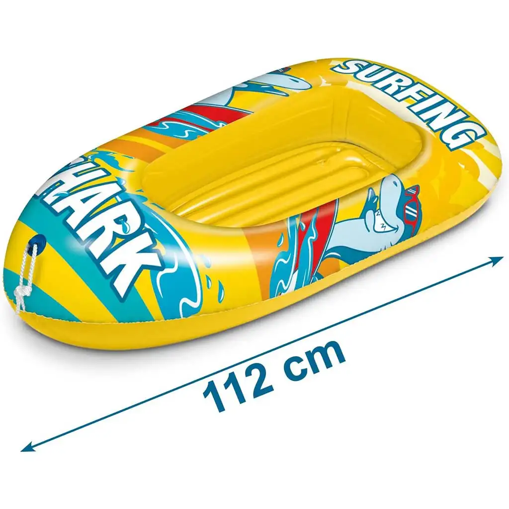 Надуваема лодка с акула 112см - Mondo Toys изображение 3