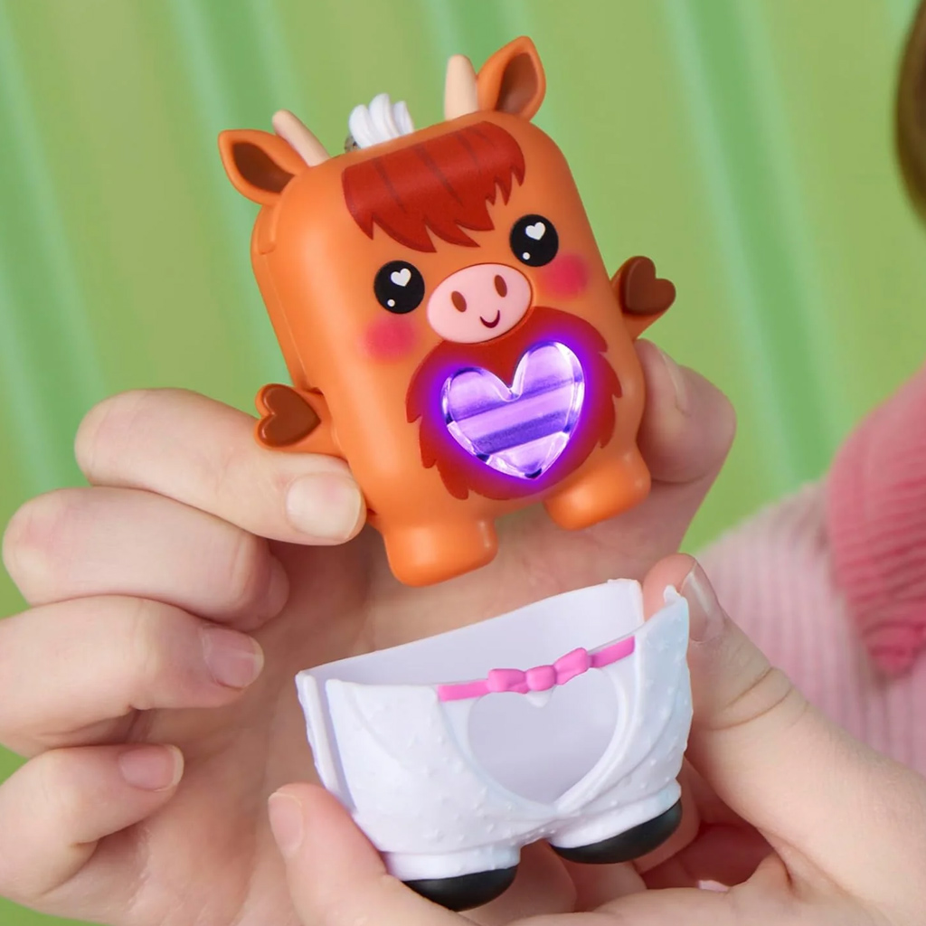 Nano-mals: Cowbert интерактивна електронна фигура на теле – Hasbro изображение 3