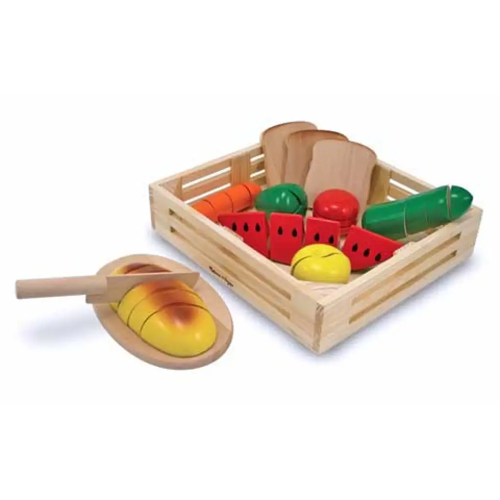 Хранителни продукти за нарязване в контейнер - Melissa & Doug изображение 2